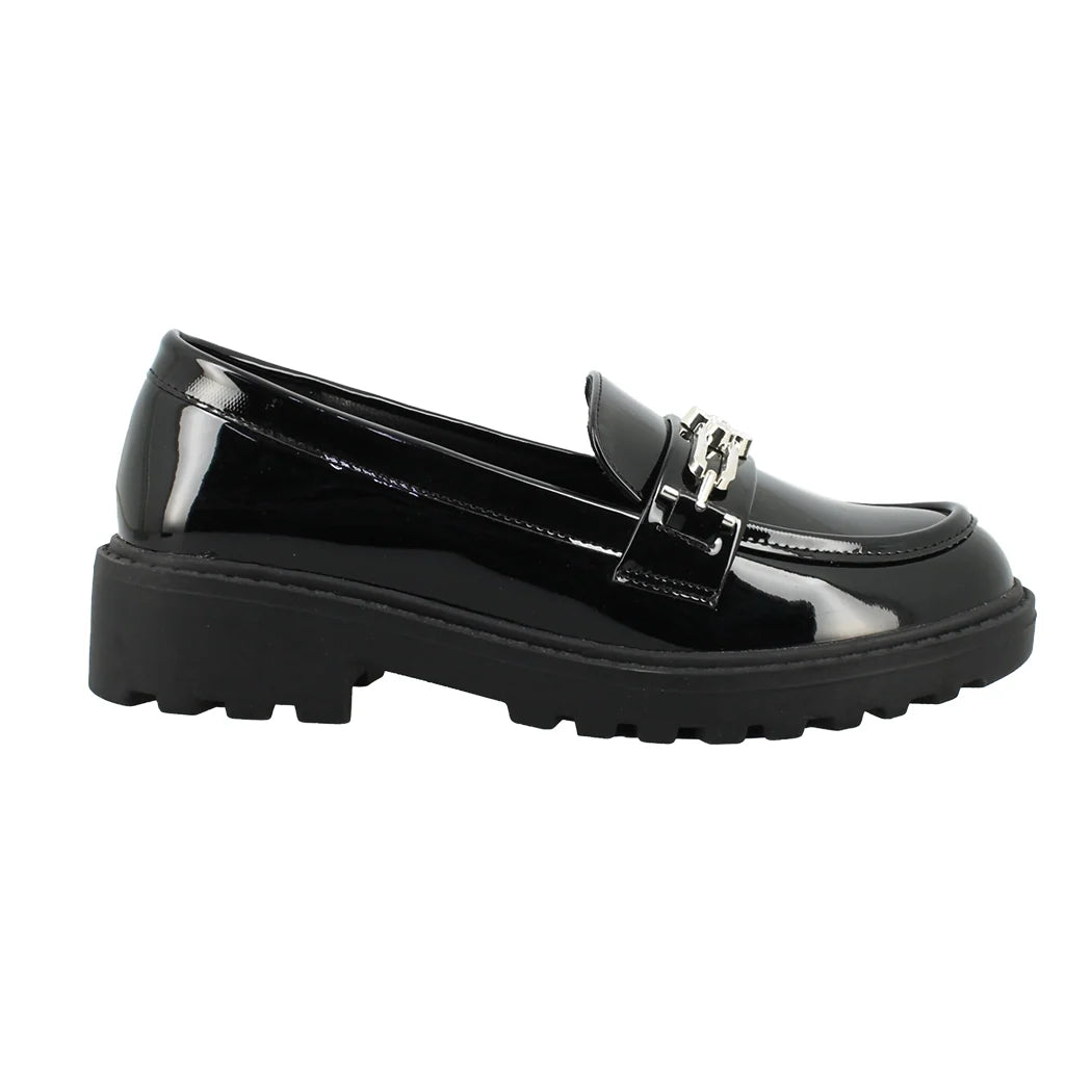 IQ KIDS 18.ELIANA-205 Μαύρο Loafer