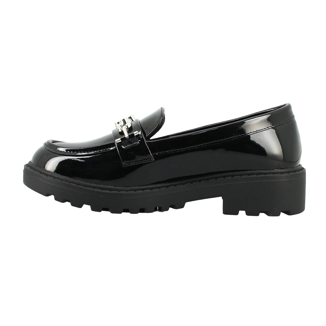 IQ KIDS 18.ELIANA-205 Μαύρο Loafer