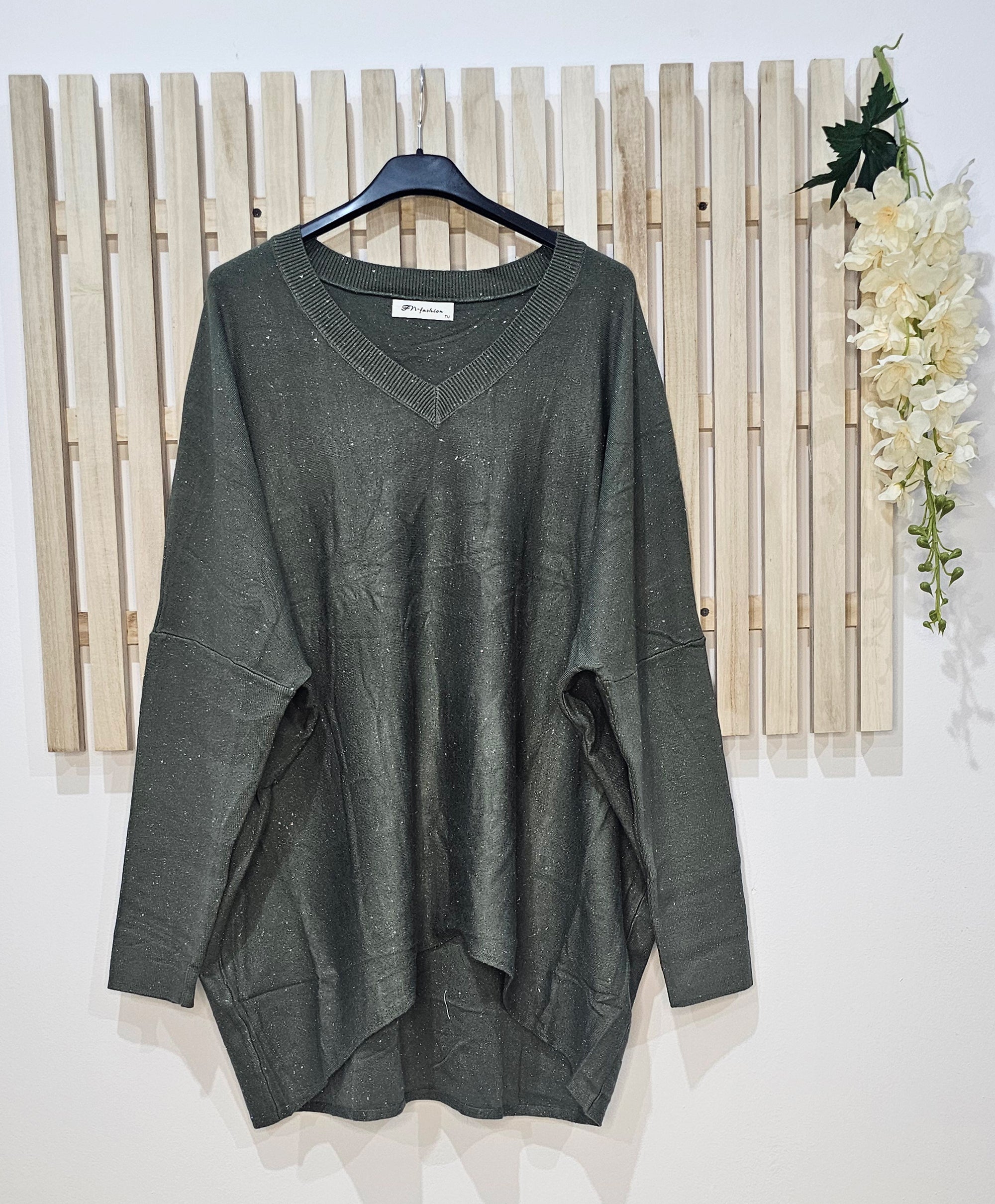 ΜΑΛΛΙΝΗ OVERSIZE LUREX