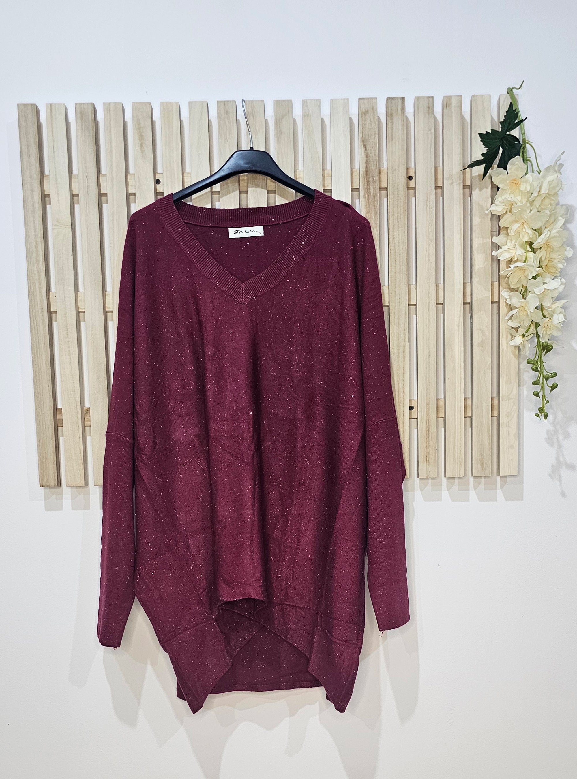 ΜΑΛΛΙΝΗ OVERSIZE LUREX