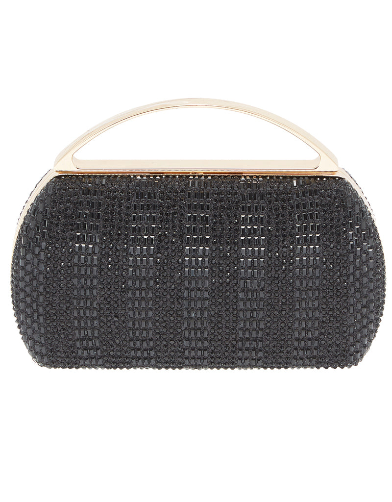 ΤΣΑΝΤΑΚΙ CLUTCH ΜΕ ΚΡΥΣΤΑΛΛΑ ΚΑΙ ΣΤΡΑΣ ΜΕ ΜΕΤΑΛΛΙΚΟ ΧΕΡΟΥΛΙ