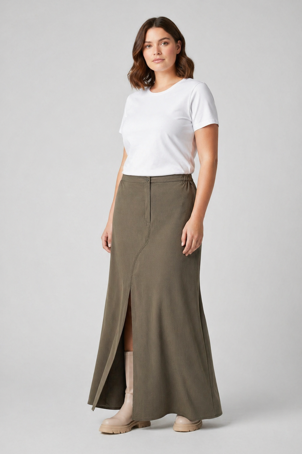 Φούστα μάξι plus size