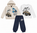 Σετ Φόρμες Αγόρι New Style Trucks 3 τμχ