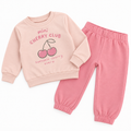 Βρεφικό Σετ Mini Cherry Club Ροζ LOSAN