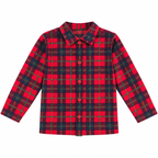 Παιδικές Πυτζάμες Unisex Βουτυρένιες Καρό