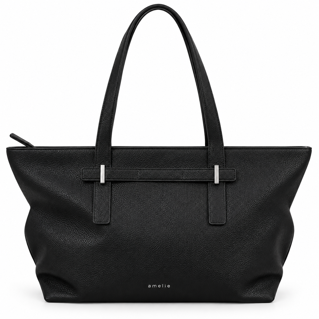 Amelie Τσάντα Shopper με Μεταλλικές Λεπτομέρειες