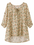 Floral Τουνίκ Honey Plus Size