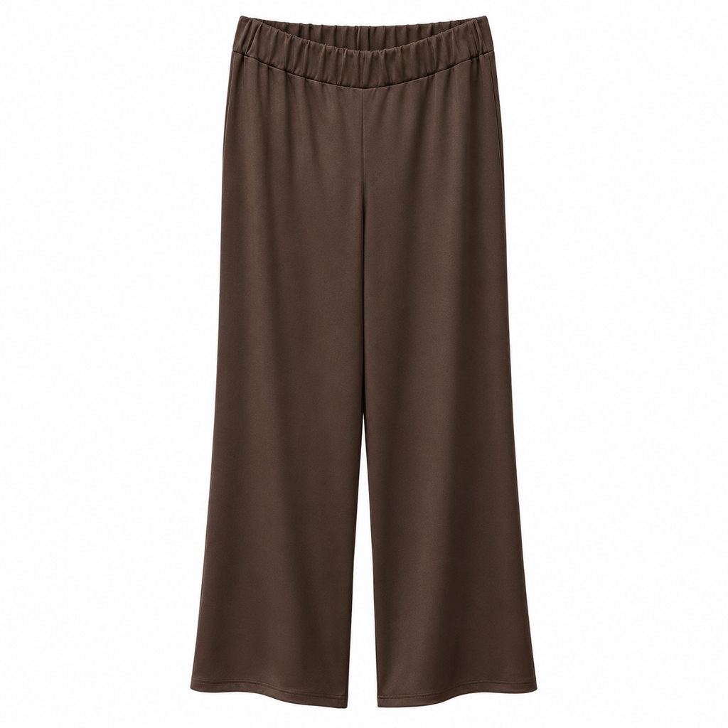 Wide Leg Παντελόνα Plus Size