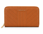 Quilted Zip Around Πορτοφόλι Amelie