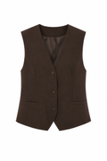 Σετ Γιλέκο και Παντελόνι σε Σοκολατί