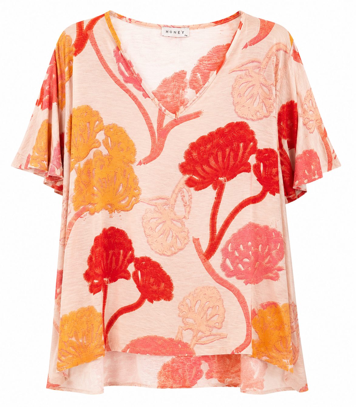 Σετ Floral με Παντελόνα