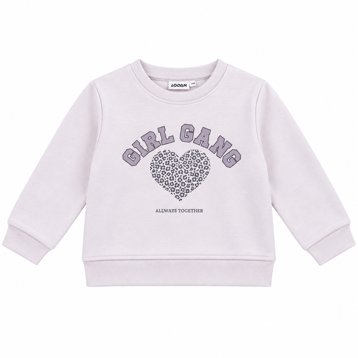 Παιδική Μπλούζα Girl Gang Λιλά LOSAN