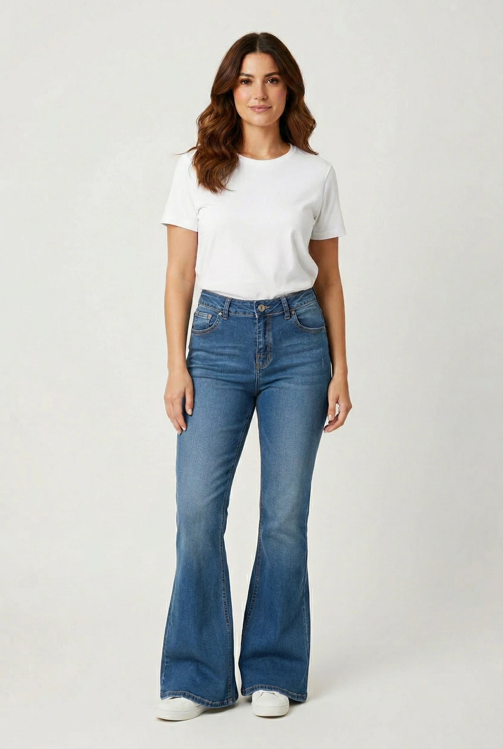 Jeans flare blue