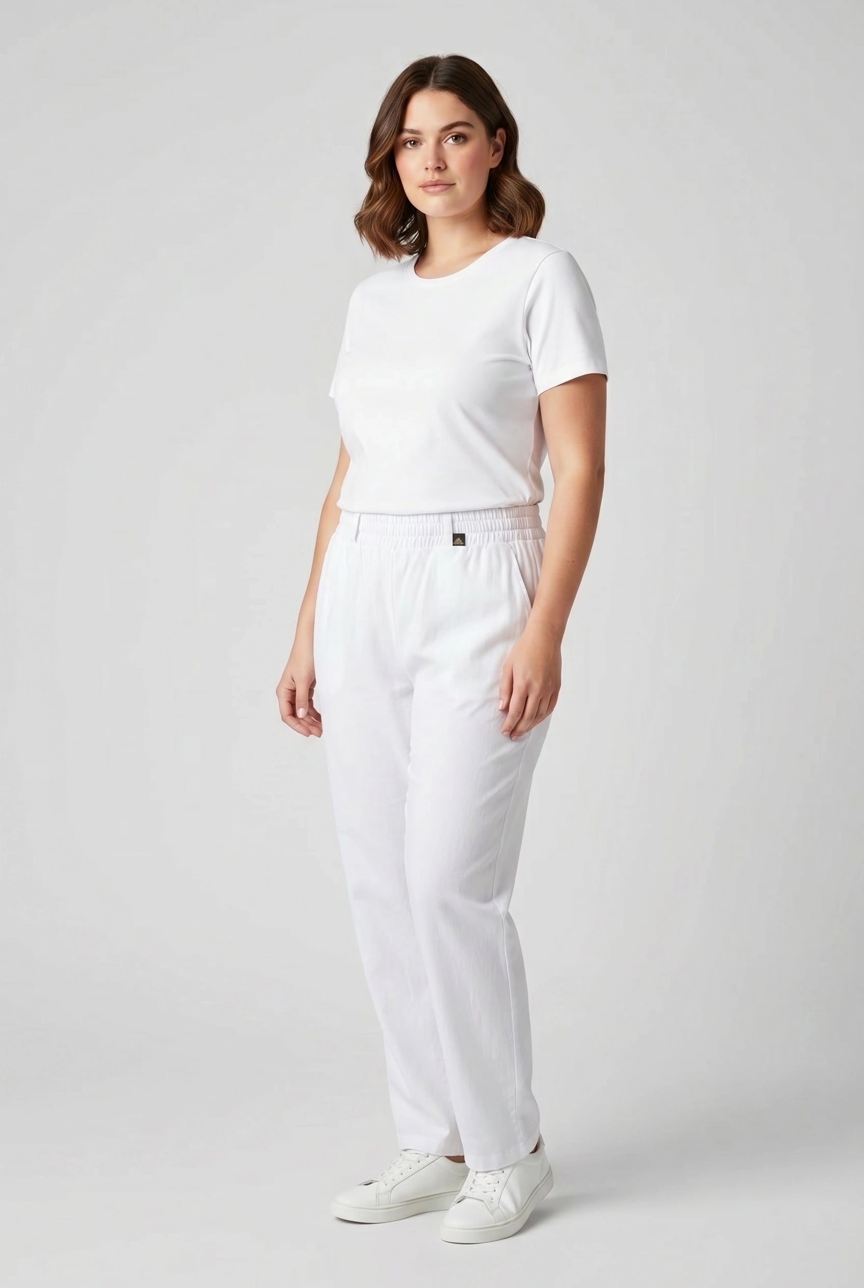 Παντελόνι καπαρντίνα plus size