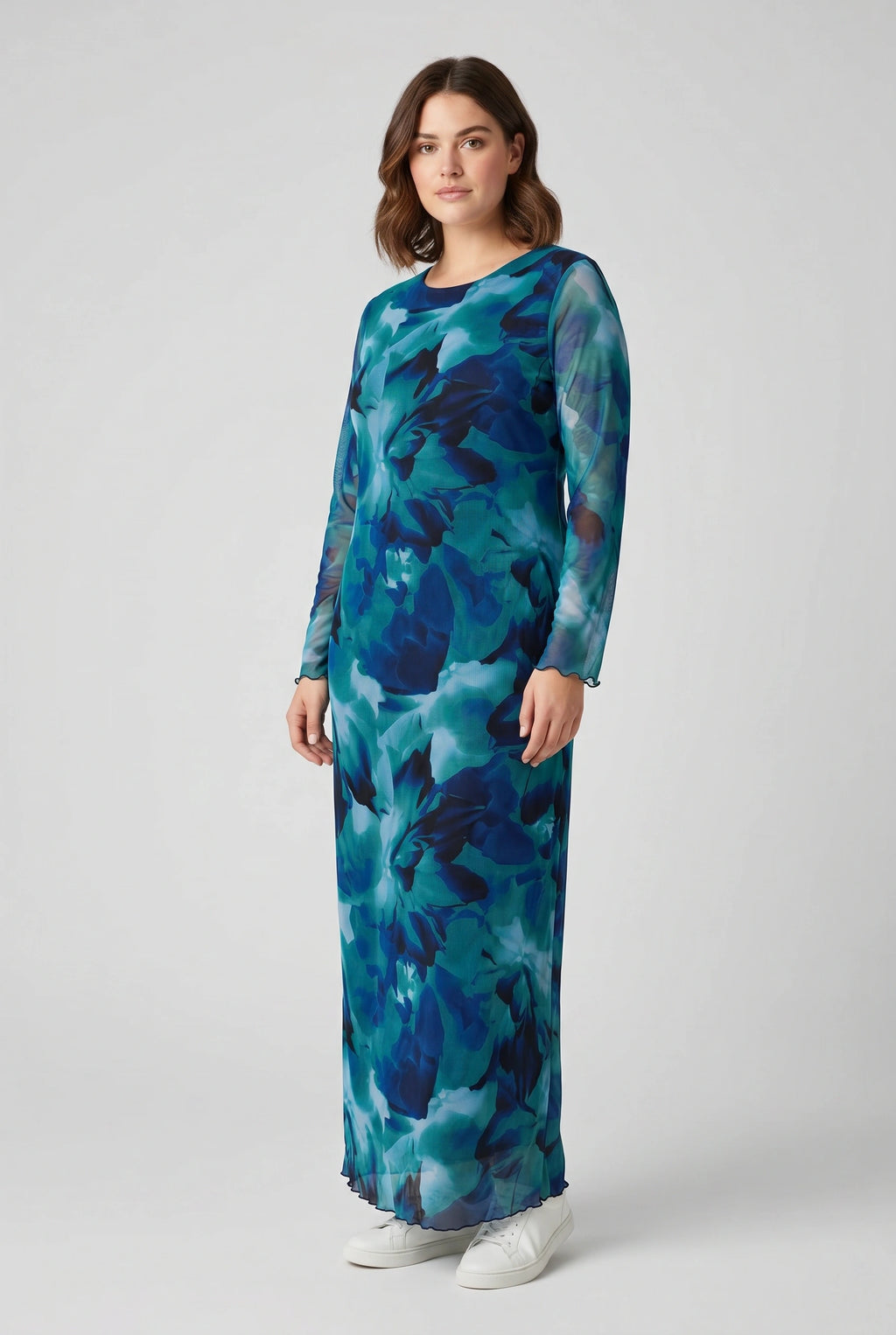 Maxi φόρεμα με print