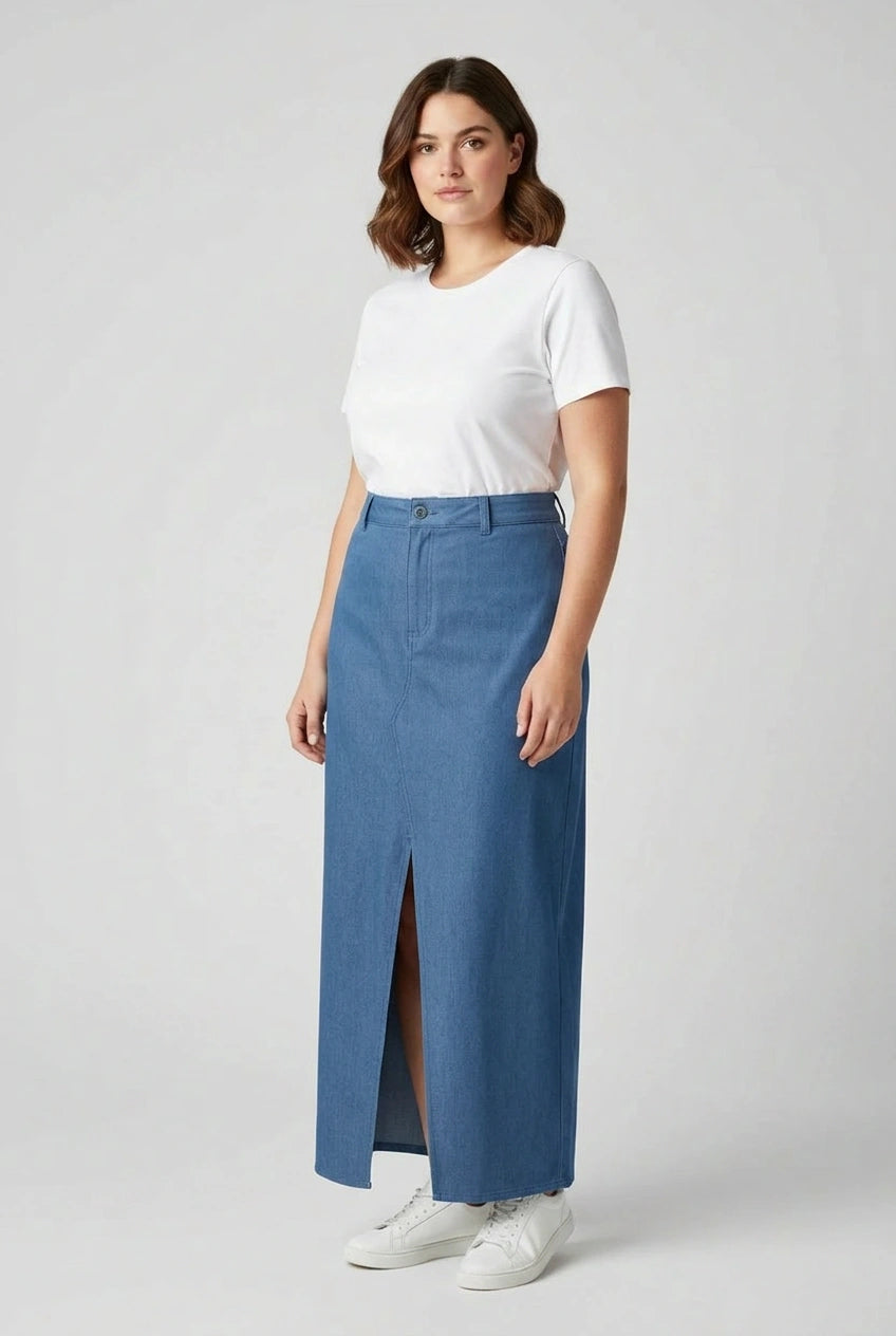 Φούστα μάξι plus size