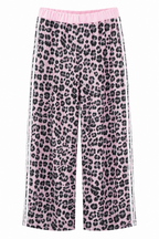 Animal Print Σετ Μπλούζα και Παντελόνα Plus Size