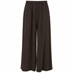Γυναικείο Σετ Μπλούζα με V και Wide Leg Παντελόνα