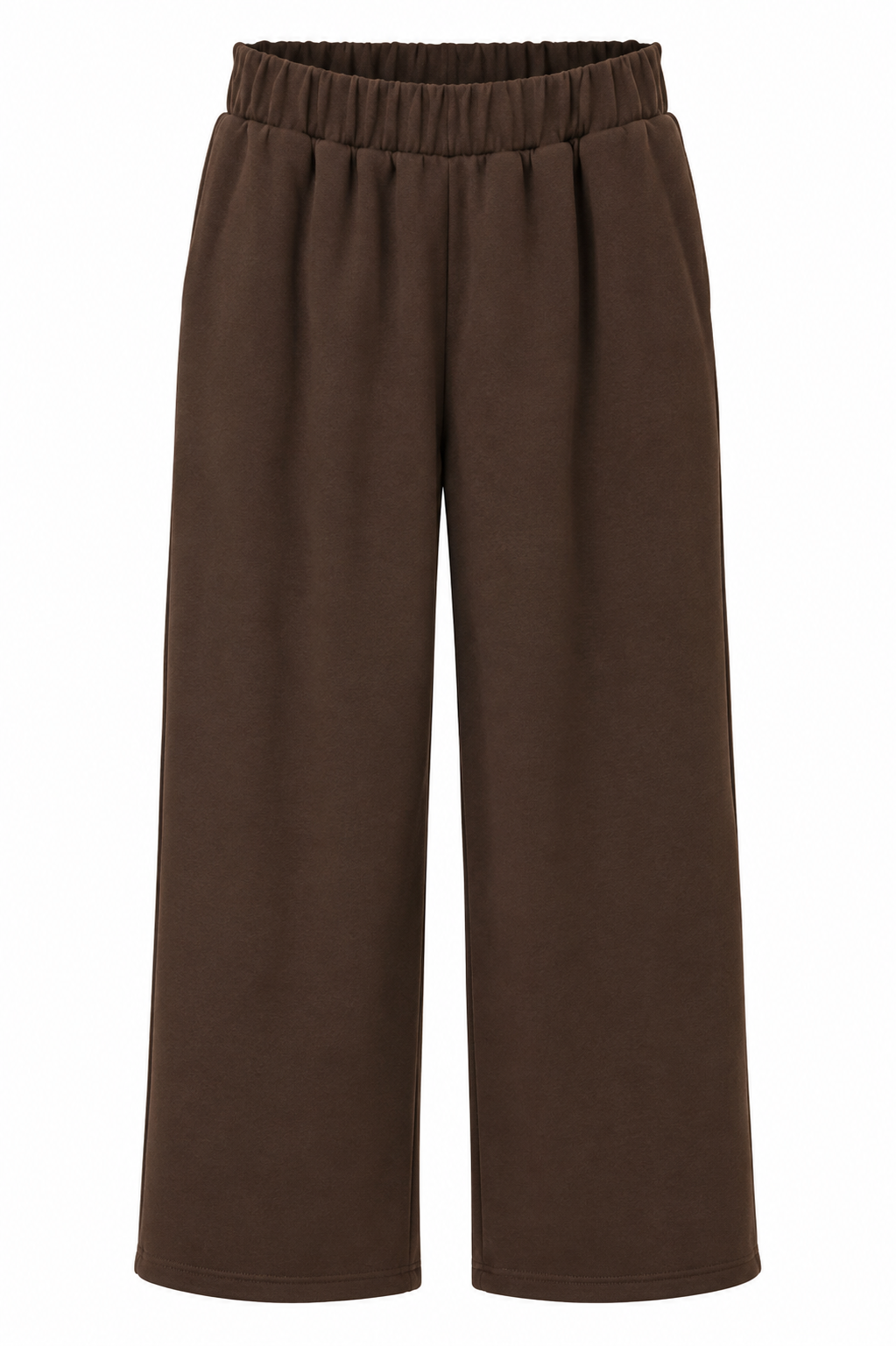 Σετ Oversized Μπλούζα και Wide Leg Παντελόνα Plus Size