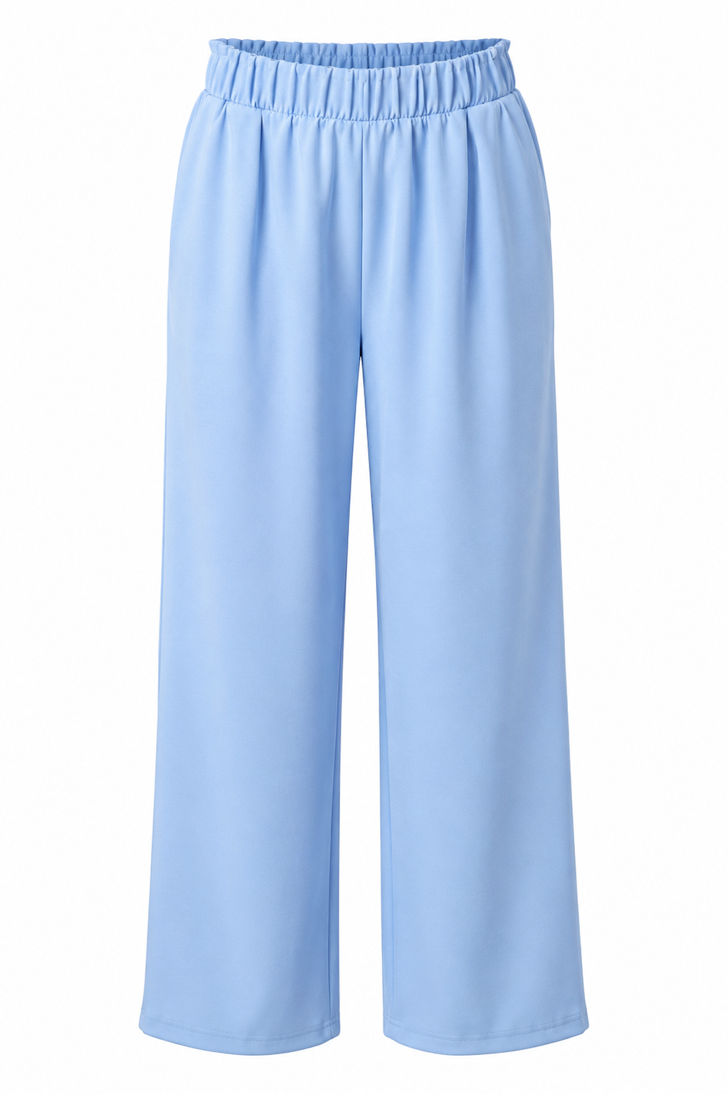 Σετ Oversized Μπλούζα και Wide Leg Παντελόνα Plus Size