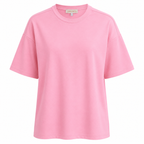 Σετ Basic T-Shirt και Wide Leg Παντελόνα