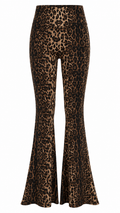 Animal Print Παντελόνι Καμπάνα