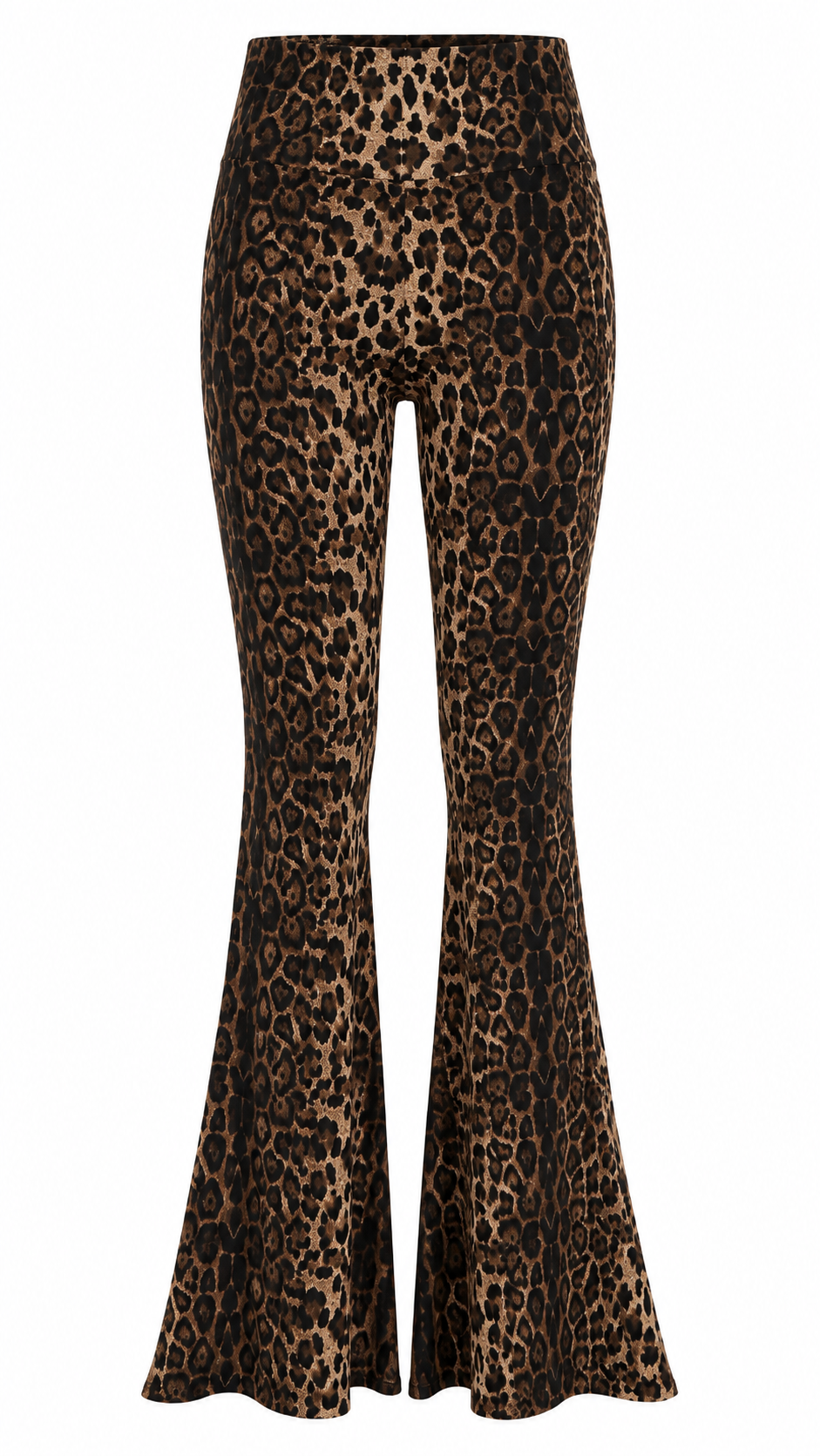 Animal Print Παντελόνι Καμπάνα
