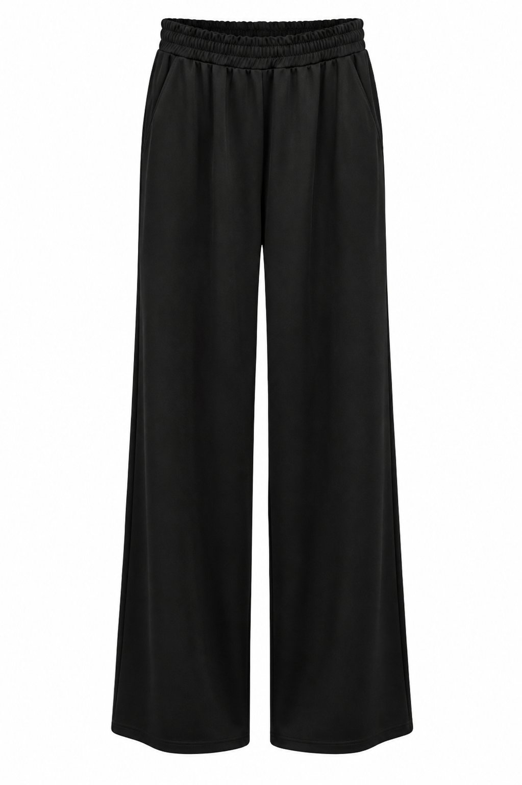 Φόρμες ζακέτα με κορδόνι και wide leg παντελόνι