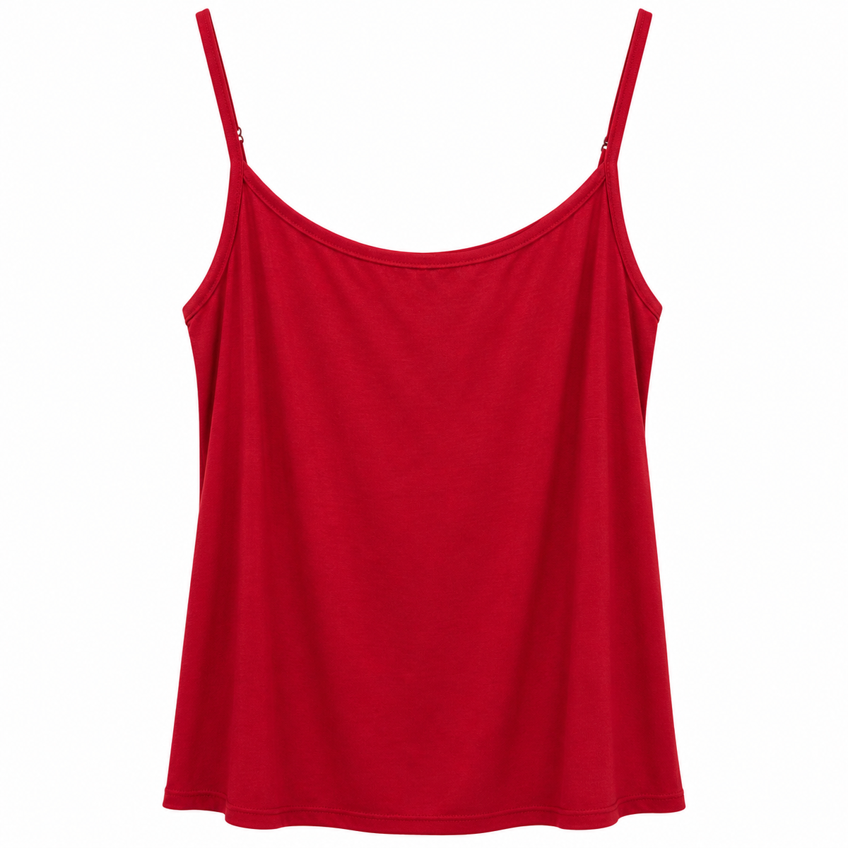 Basic Top με Λεπτές Τιράντες Plus Size