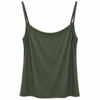 Basic Top με Λεπτές Τιράντες Plus Size