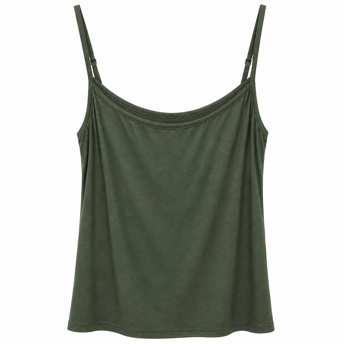 Basic Top με Λεπτές Τιράντες Plus Size