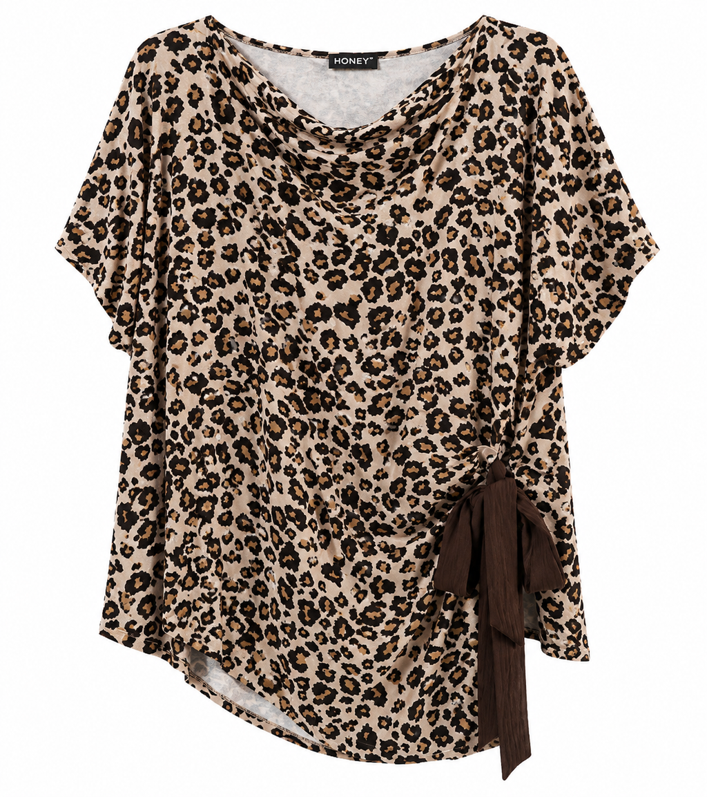 Σετ Animal Print με Παντελόνα