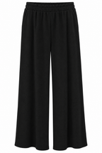 Γυναικεία Wide Leg Παντελόνα με Ελαστική Μέση