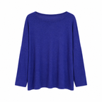 Basic Oversized Μακρυμάνικο Top Plus Size