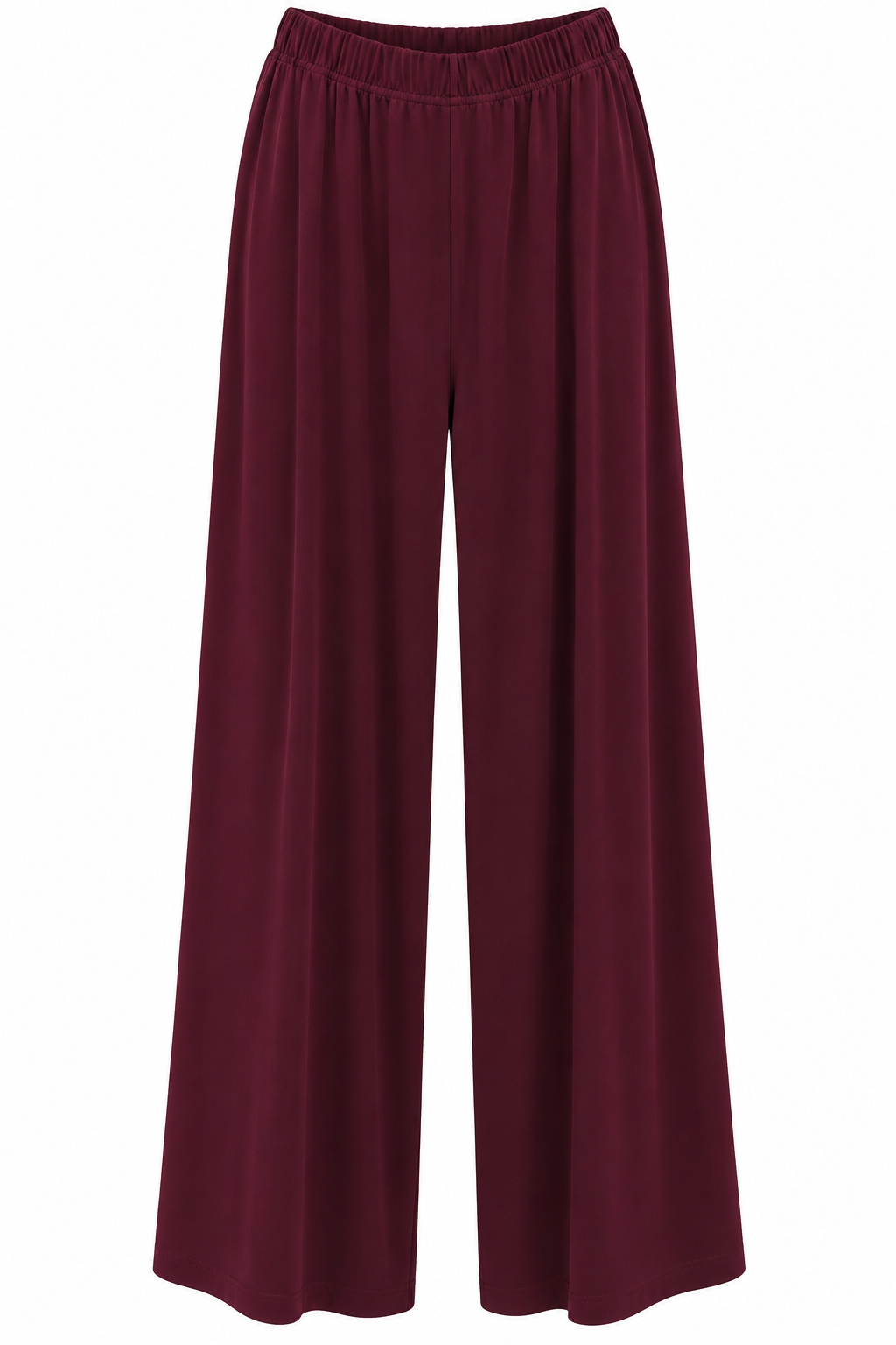 Σετ Κρουαζέ Μπλούζα και Wide Leg Παντελόνι Plus Size