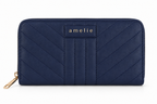 Quilted Zip Around Πορτοφόλι Amelie