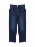 Τζιν Παντελόνι Ίσιας Γραμμής Plus Size Dark Denim