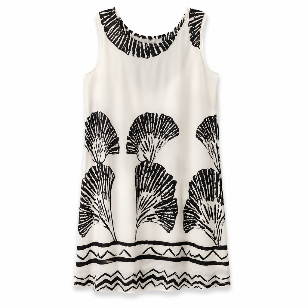 Αμάνικο Φόρεμα με Floral Print