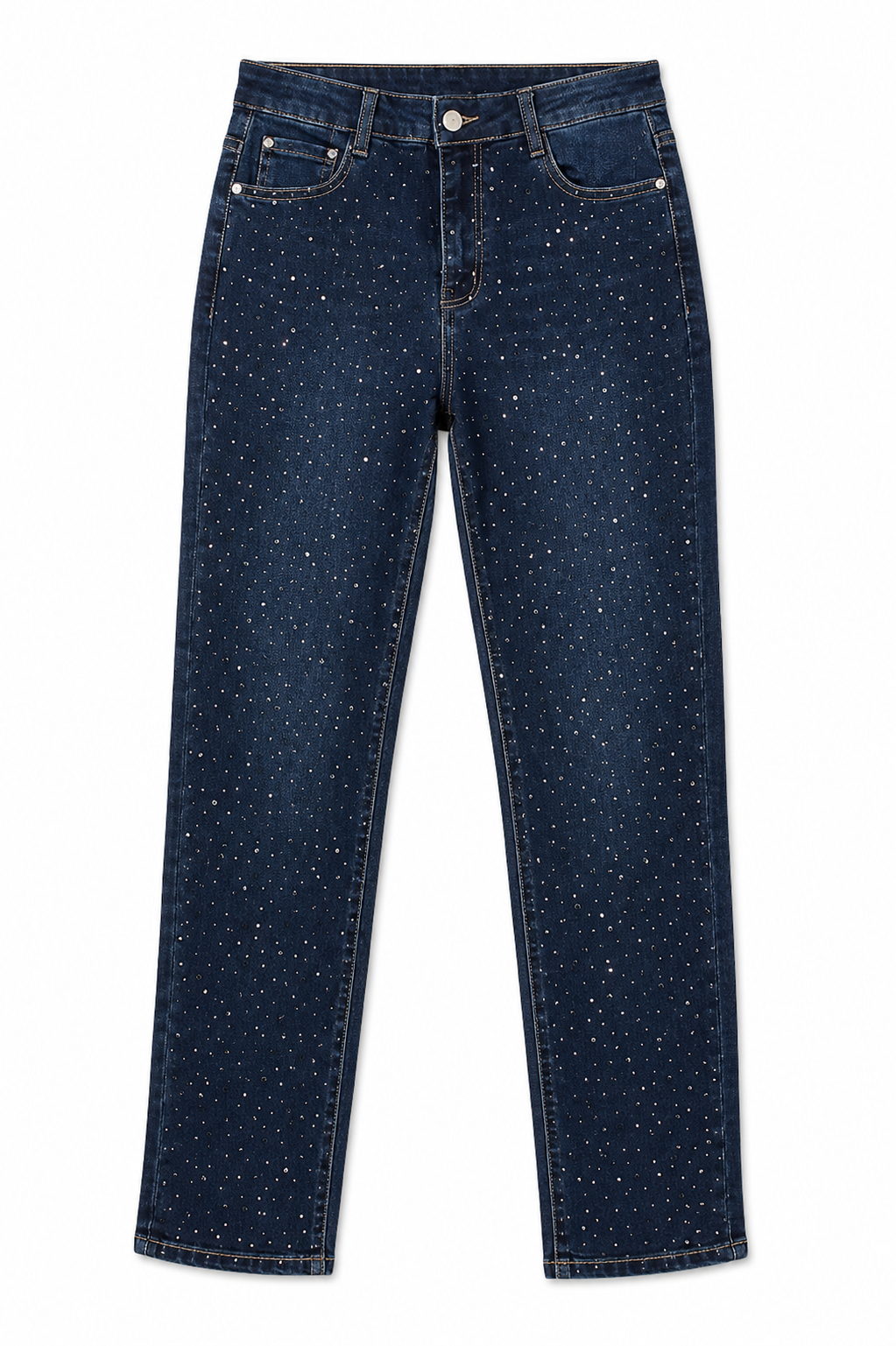 Jeans με Strass