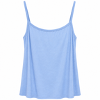Basic Top με Λεπτές Τιράντες Plus Size