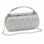 Crystal Evening Clutch 4Queens με Χερούλι