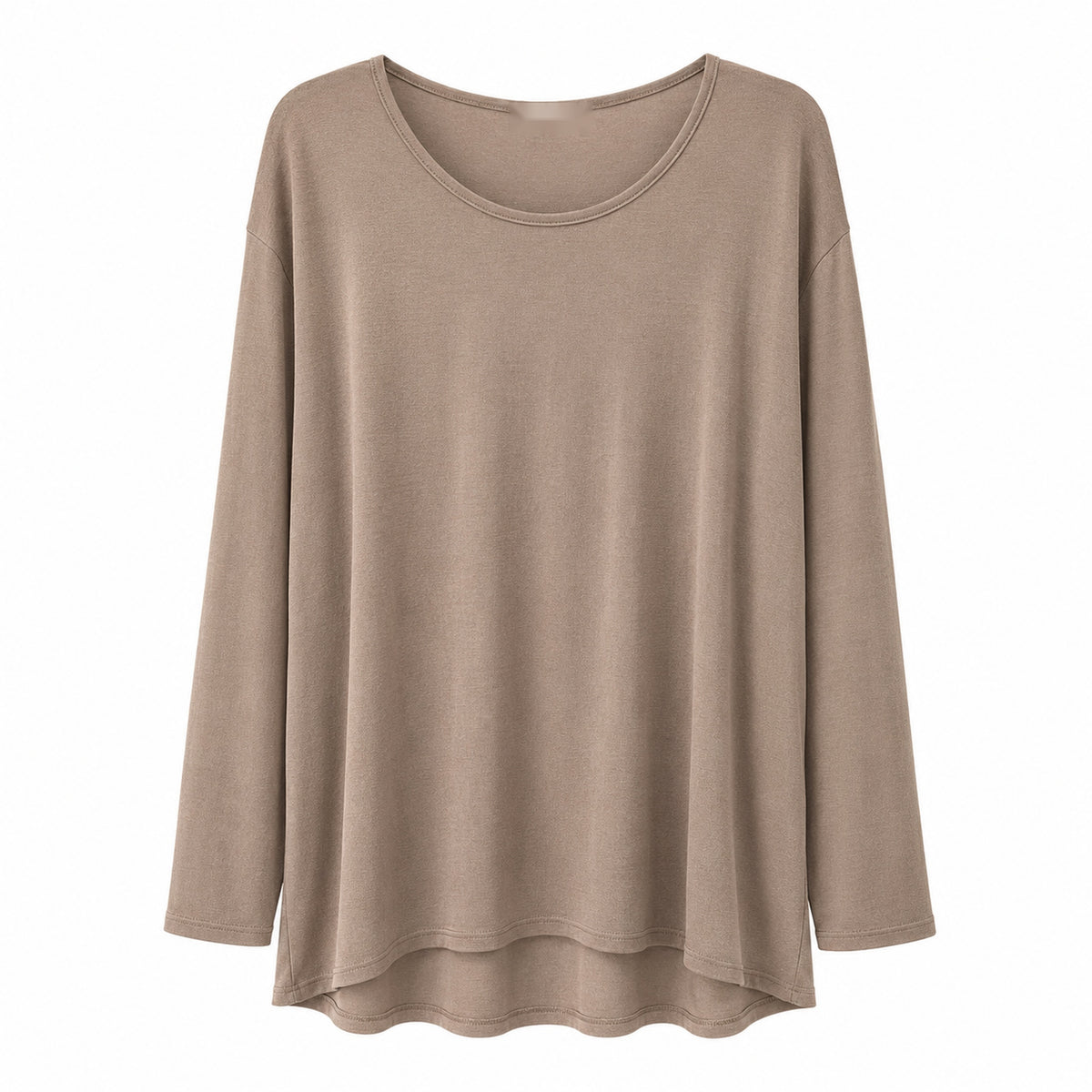 Oversized Μακρυμάνικο Top Plus Size