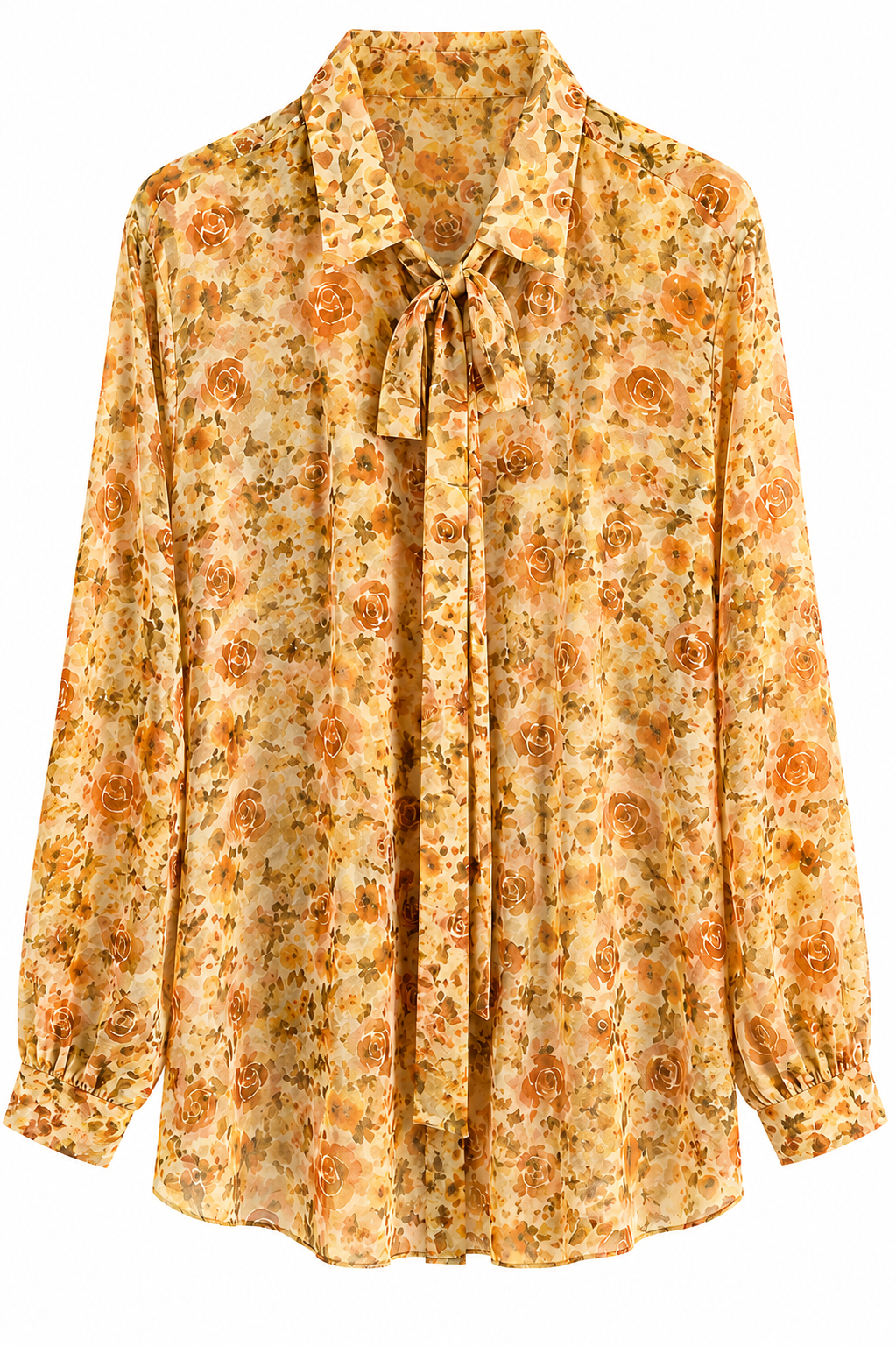 Σετ Μπλούζα και Φούστα με Vintage Floral Print