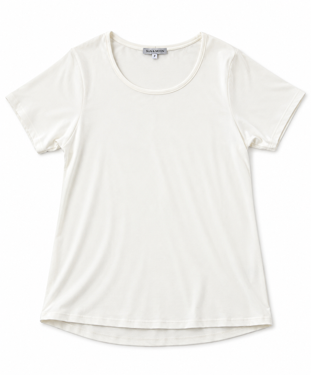 Basic Κοντομάνικη Μπλούζα Plus Size