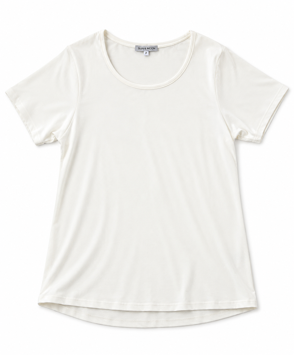 Basic Κοντομάνικη Μπλούζα Plus Size