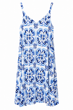 Maxi Floral Φόρεμα με Τιράντες Plus Size
