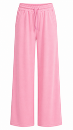 Σετ Basic T-Shirt και Wide Leg Παντελόνα