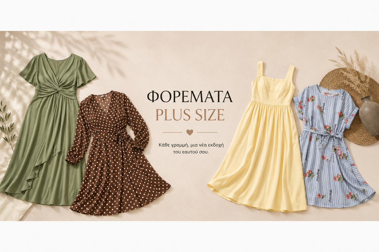 Φορέματα Plus Size Diva Mode