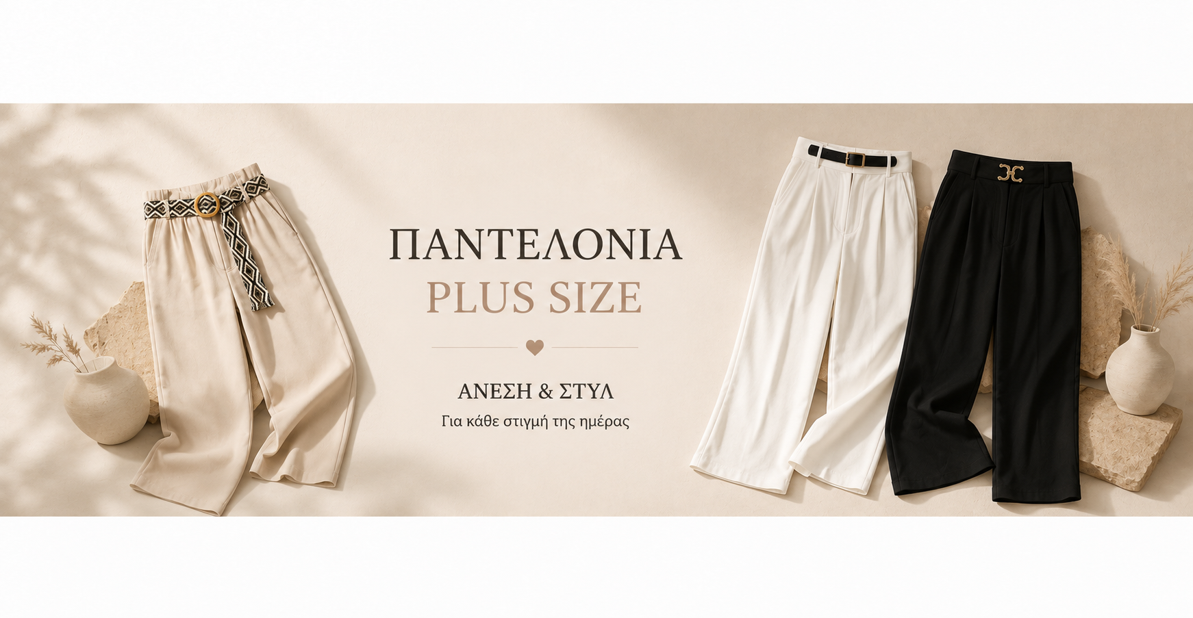 Παντελόνια Plus Size Diva Mode