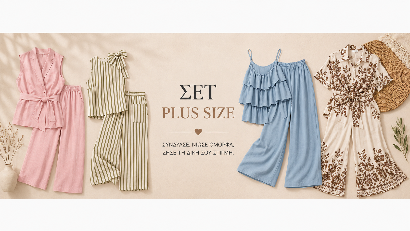 Σετ Plus Size Diva Mode
